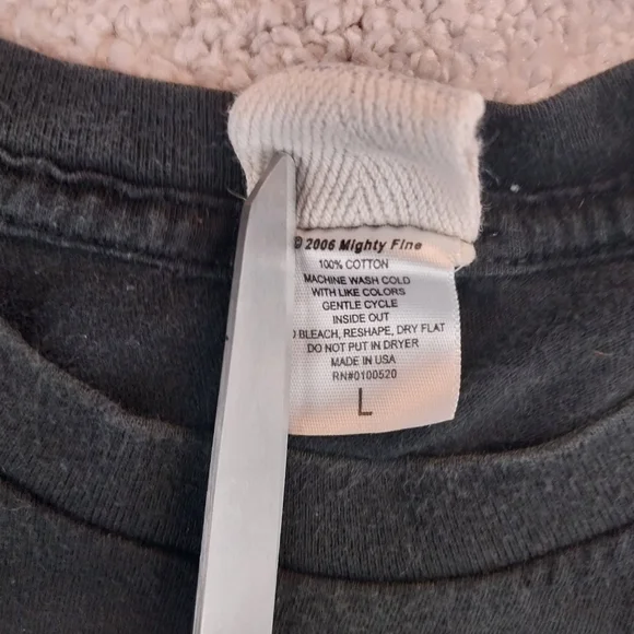 Darkwing Duck Character T Shirt Mens Size Large I Am The Terror 2006 Mighty Fine - Picture 3 of 5